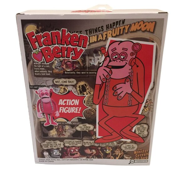 General Mills FRANKEN BERRY Monster Cereal Action Figure - Picture 7 of 8